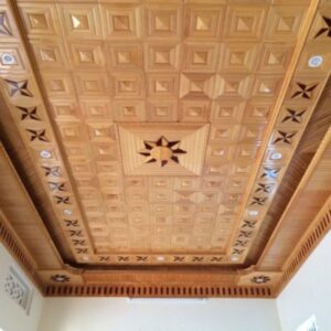 Trần Gỗ Xoan Đào Trơn Láng – Hoàn Thiện PU