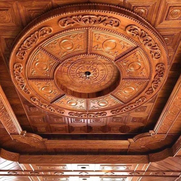 Trần Gỗ Hương Tròn – Phù Hợp Phòng Thờ